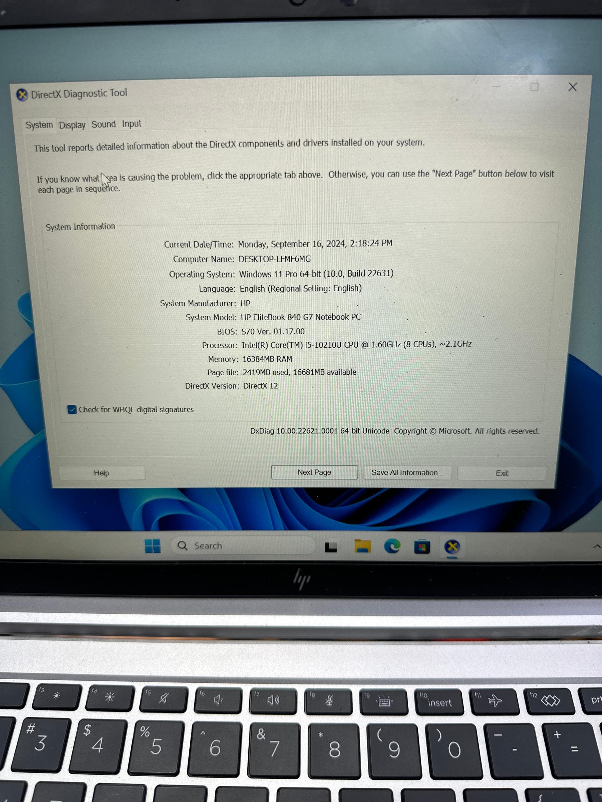 HP Elitebook 840 G7 thumbnail 3