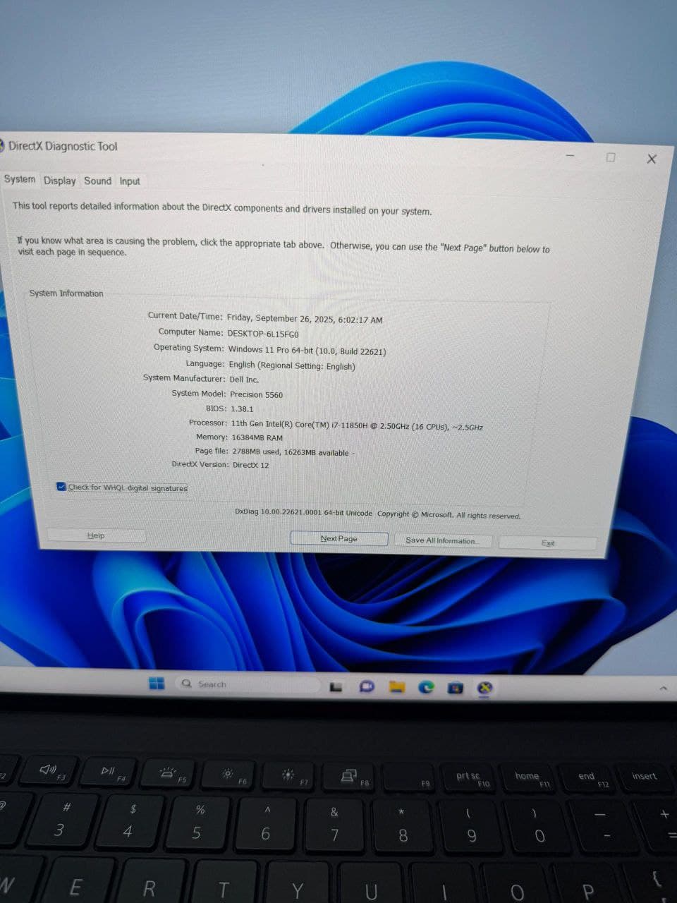 Dell Precision 5560 thumbnail 1