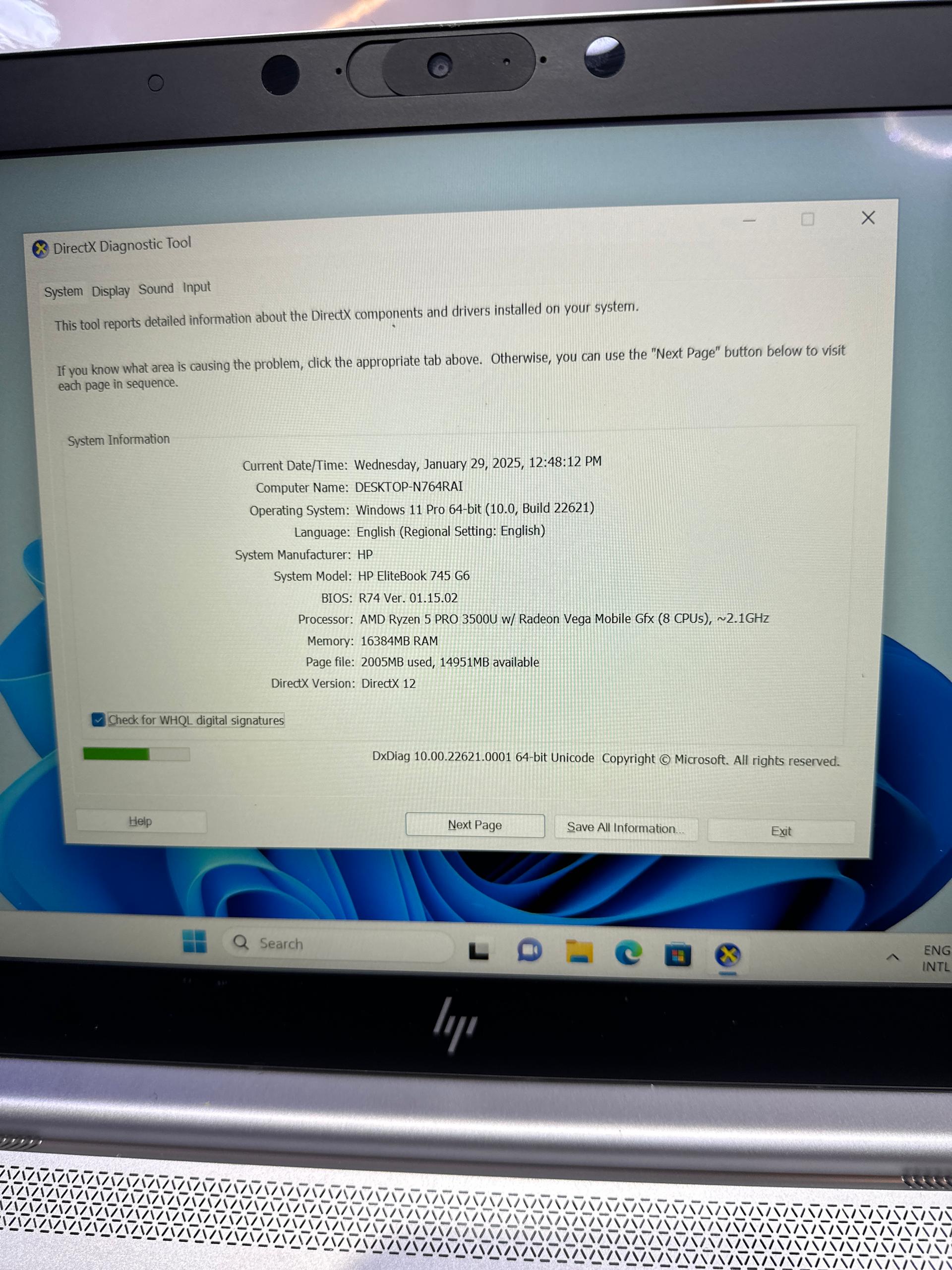 HP Elitebook 745 G6 Touchscreen — photo 5